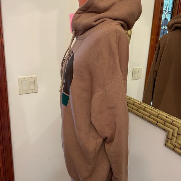 Women’s Gucci X Northface, heavy cotton felted hoodie size XXS  fits larger - Picture 4 of 9